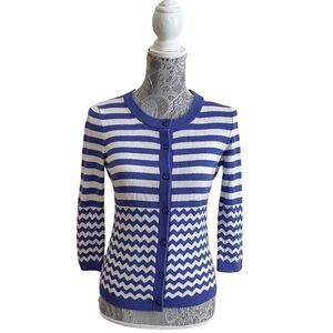 KATE Spade New York Shirley Sweater Striped Cardigan Size Small